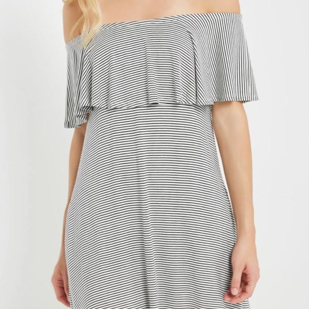Off the shoulder dress